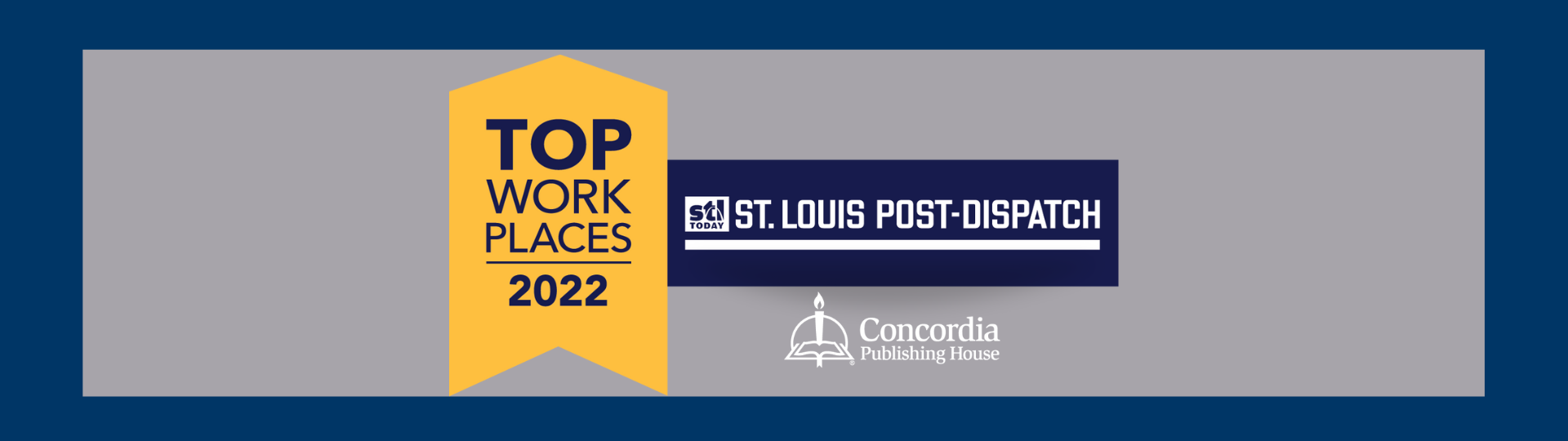 Press Release: Concordia Publishing House Recognized with Greater St. Louis Top Workplaces 2022 Award